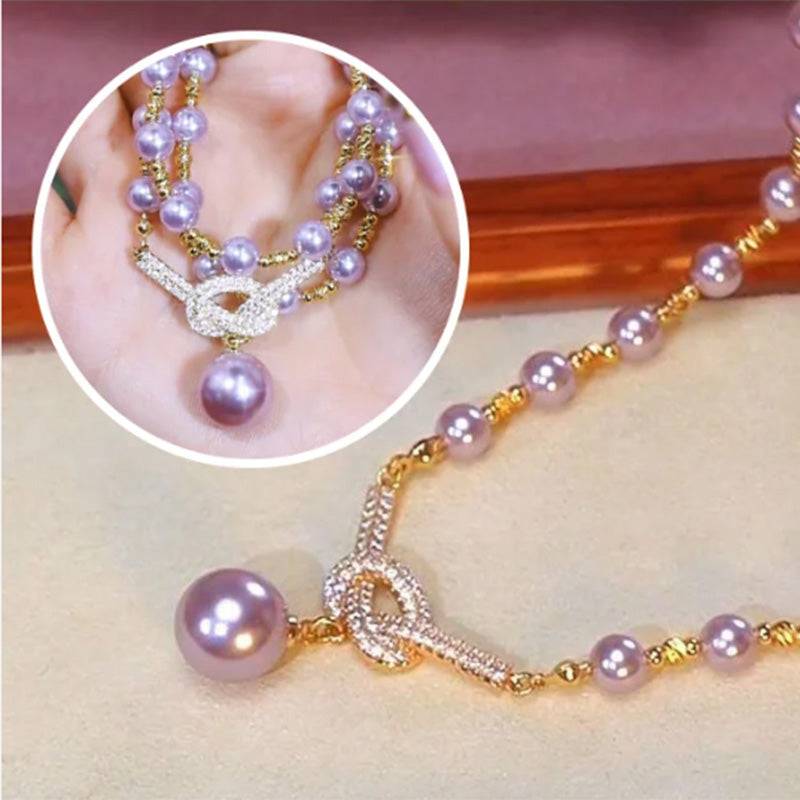 💜 Women's Pearl Necklace