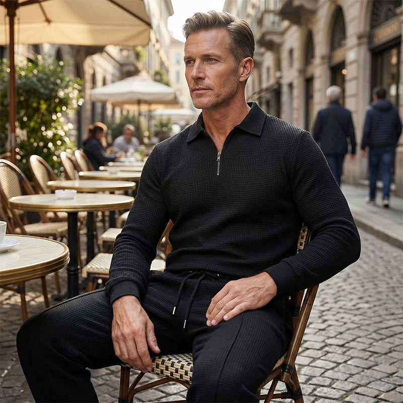 Men’s Waffle 2 piece Set