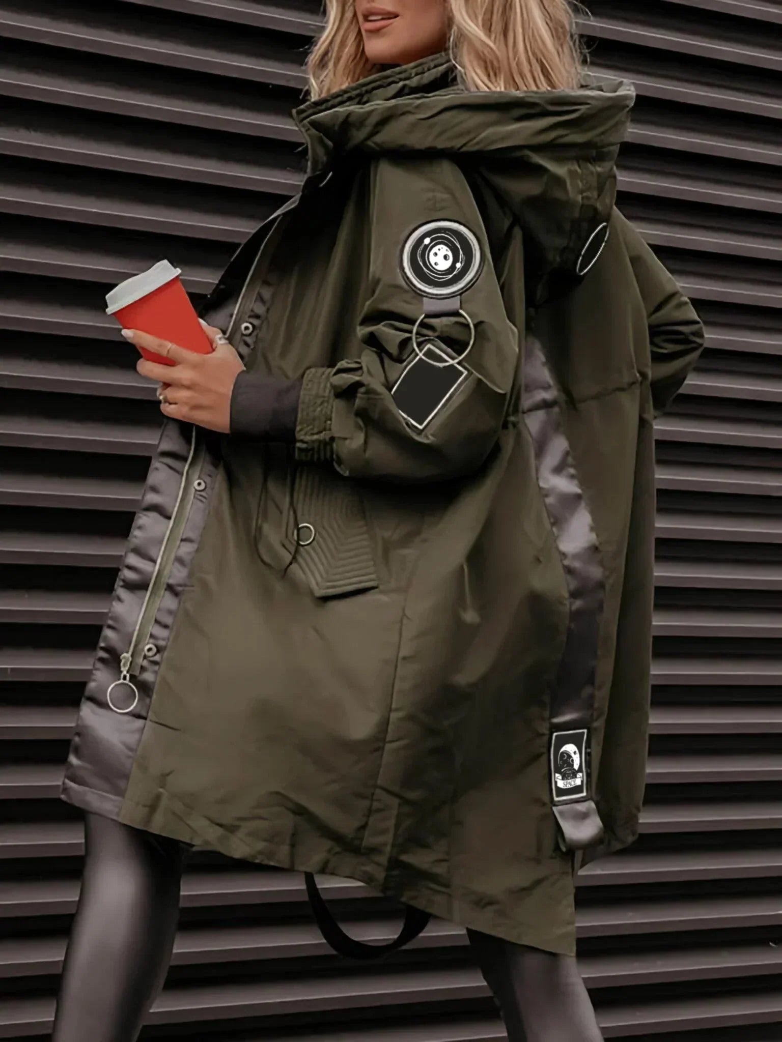 ๐ LAST DAY OF OFFER - 49% OFF ๐Women's long-sleeved hooded jacket