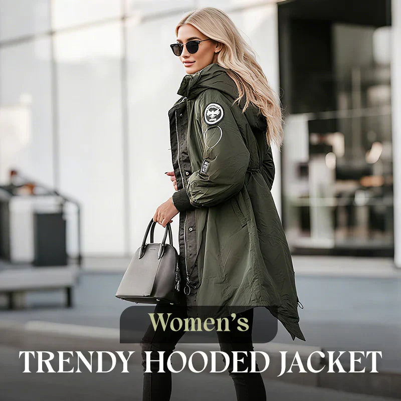 💜 LAST DAY OF OFFER - 49% OFF 💜Women's long-sleeved hooded jacket
