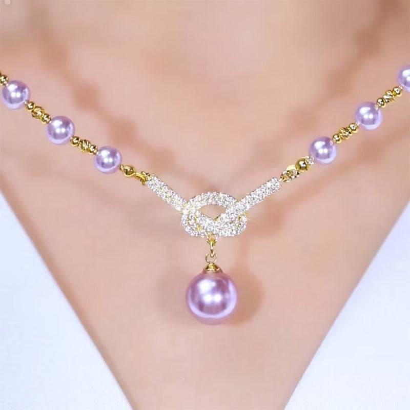 💜 Women's Pearl Necklace