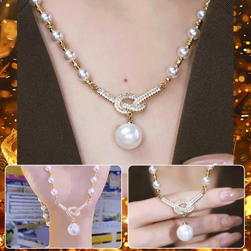 💜 Women's Pearl Necklace