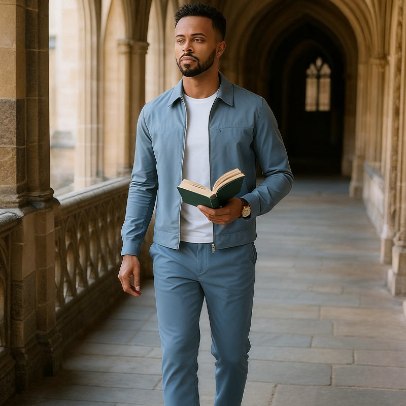 🔥Limited stock available 50% OFF🔥✈️Men's Casual 2-Piece Set