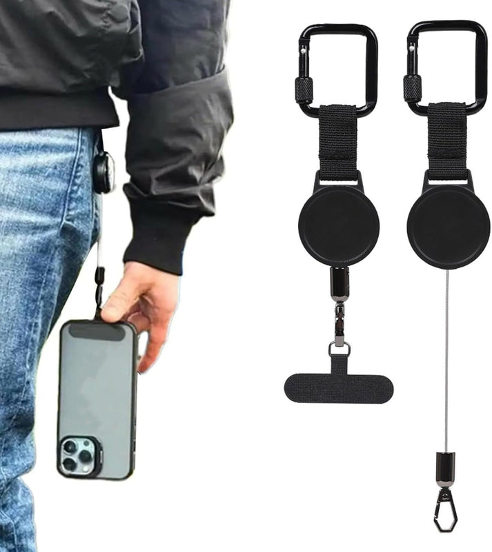 Retractable Anti-Theft Phone Holder