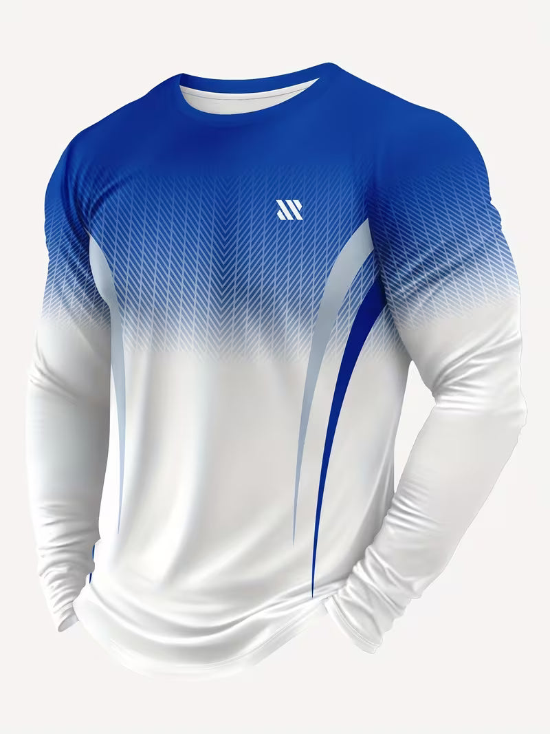Men's Long Sleeve Gym Suit