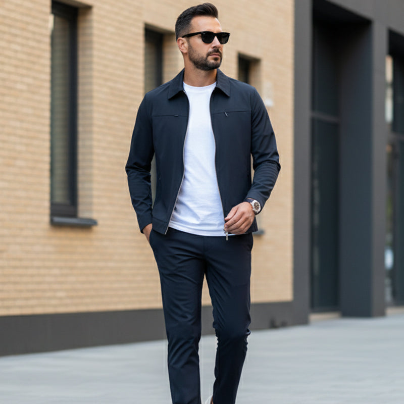 🔥Limited stock available 50% OFF🔥✈️Men's Casual 2-Piece Set