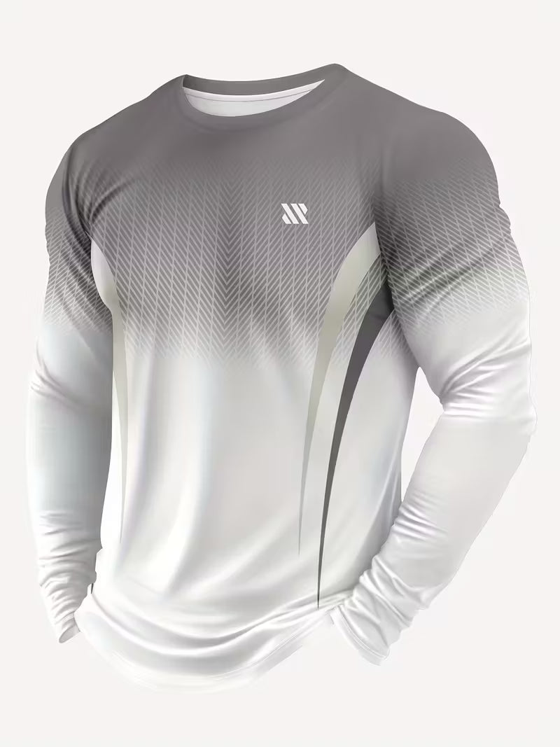 Men's Long Sleeve Gym Suit