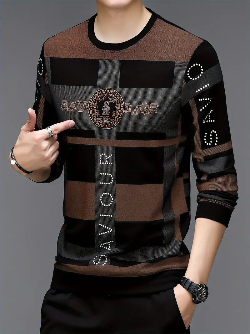 Geometric Pattern SAVIOUR Sweatshirt