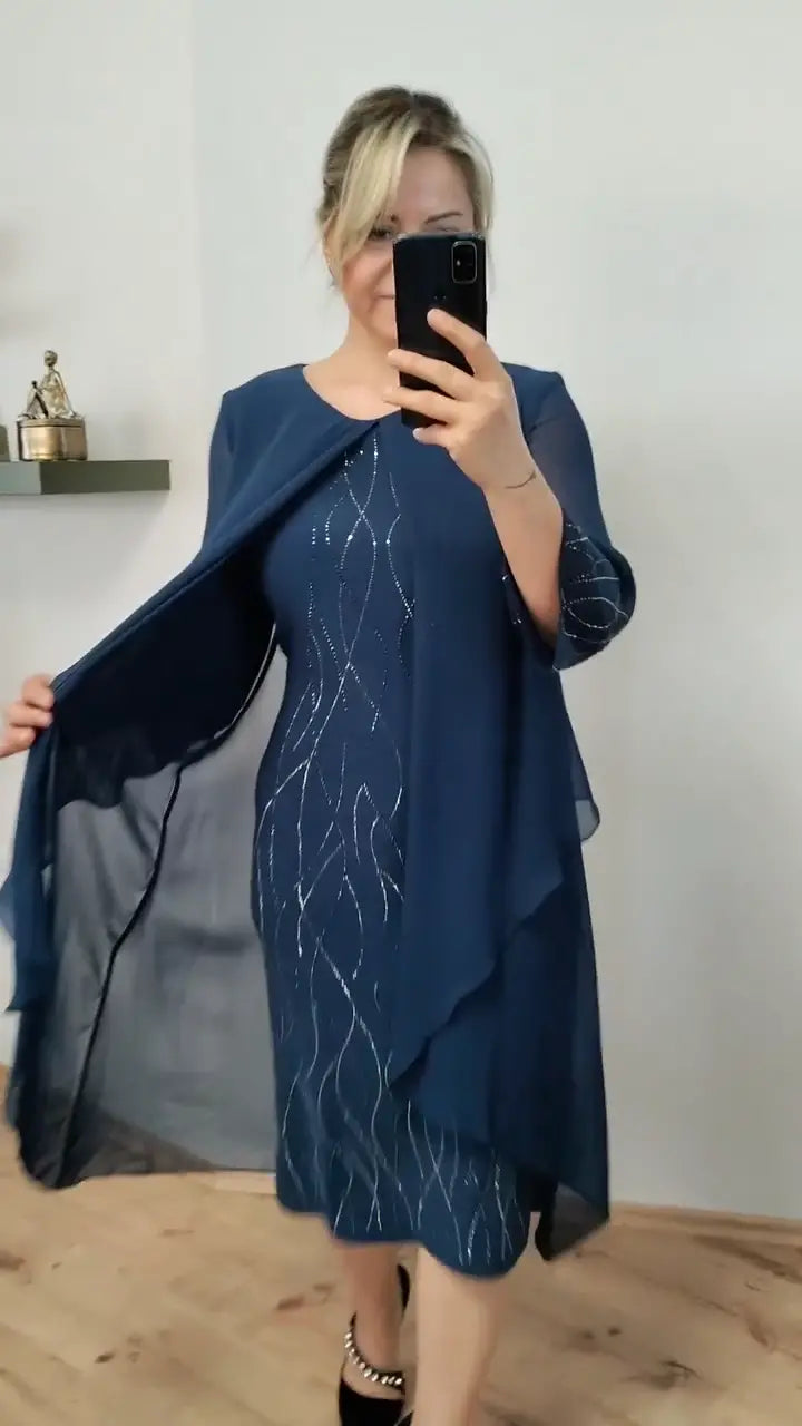 2025 fashion chiffon dress