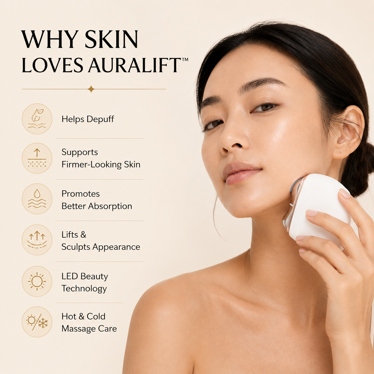 AuraLift™ – Advanced EMS Sculpting Massager