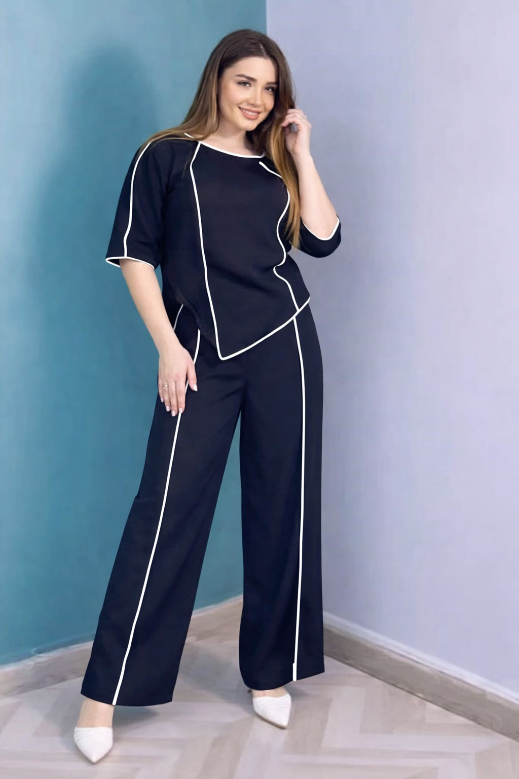 Royal Line Two-Piece Set