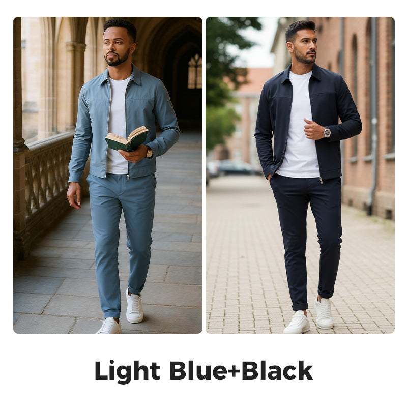 🔥Limited stock available 50% OFF🔥✈️Men's Casual 2-Piece Set