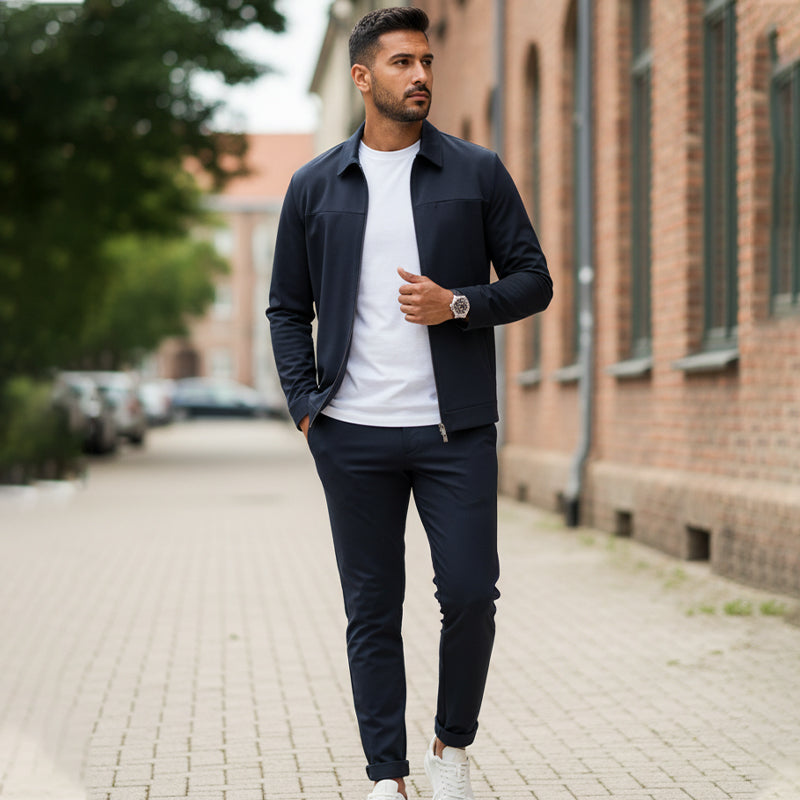 🔥Limited stock available 50% OFF🔥✈️Men's Casual 2-Piece Set