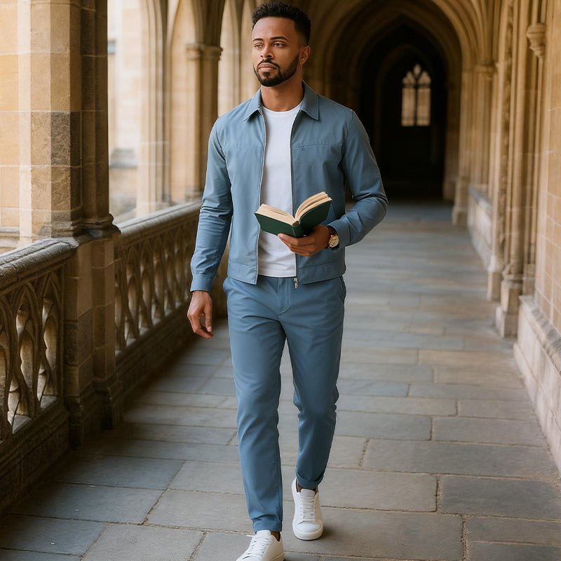 🔥Limited stock available 50% OFF🔥✈️Men's Casual 2-Piece Set