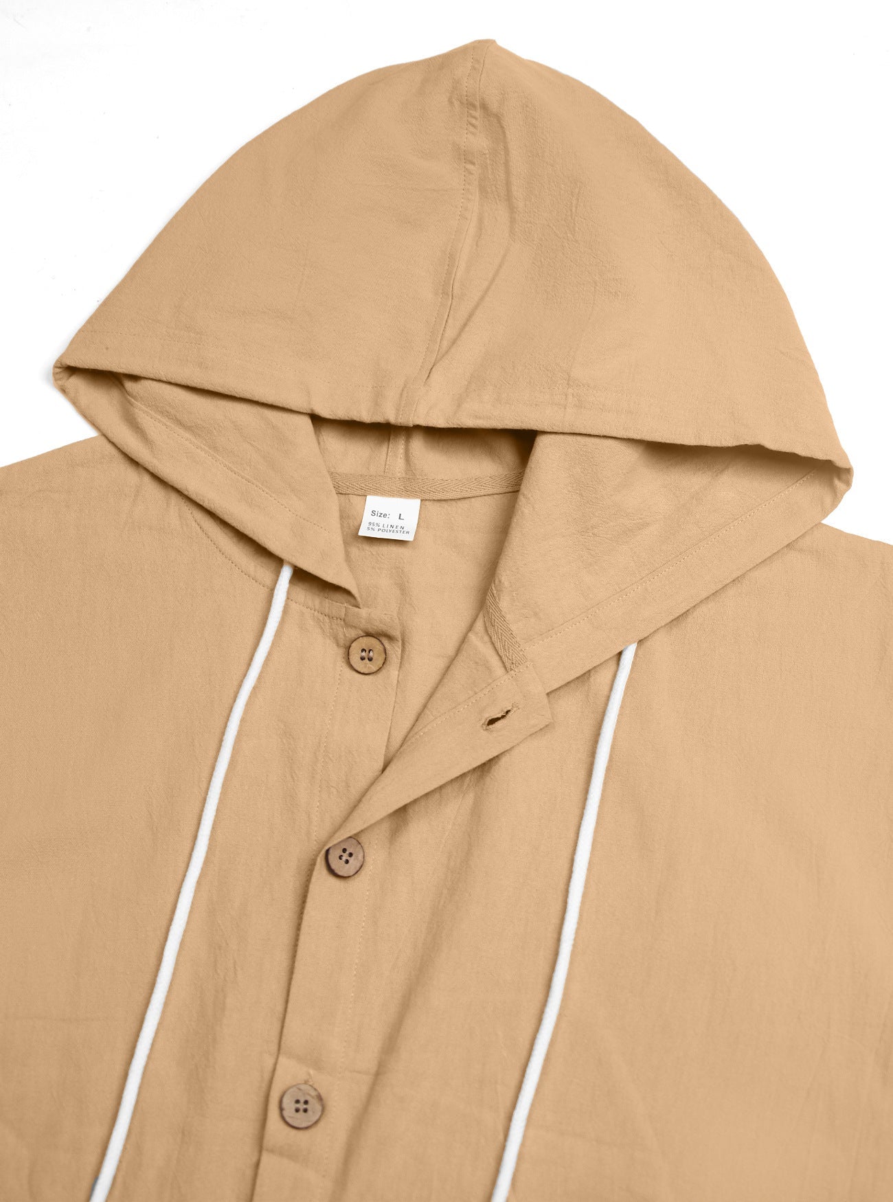 Men's Hooded Casual Loose Jacket & Pants 2-Piece Set