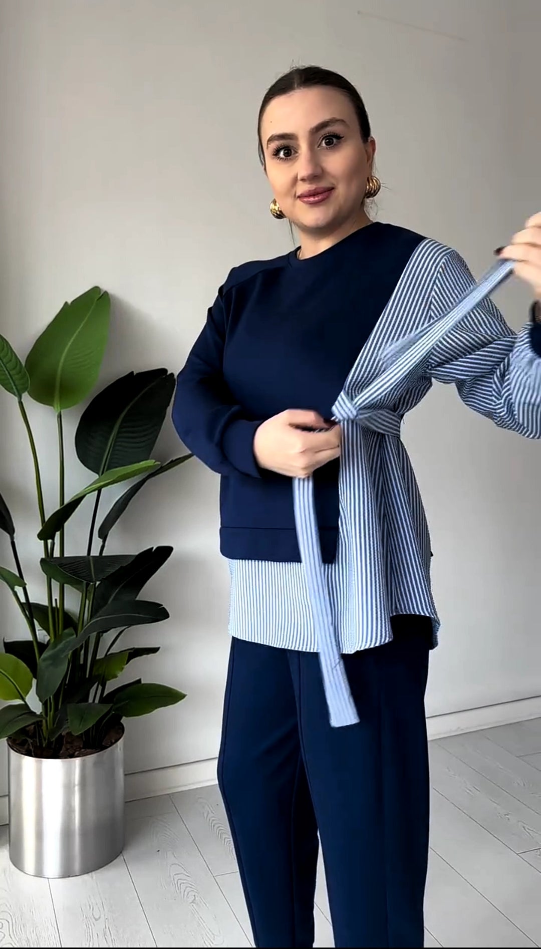 2025 New Designđź‘— Stylish Long Sleeve Garnished 2-piece Suit