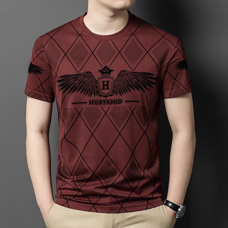 Mens Crest Casual T-Shirt