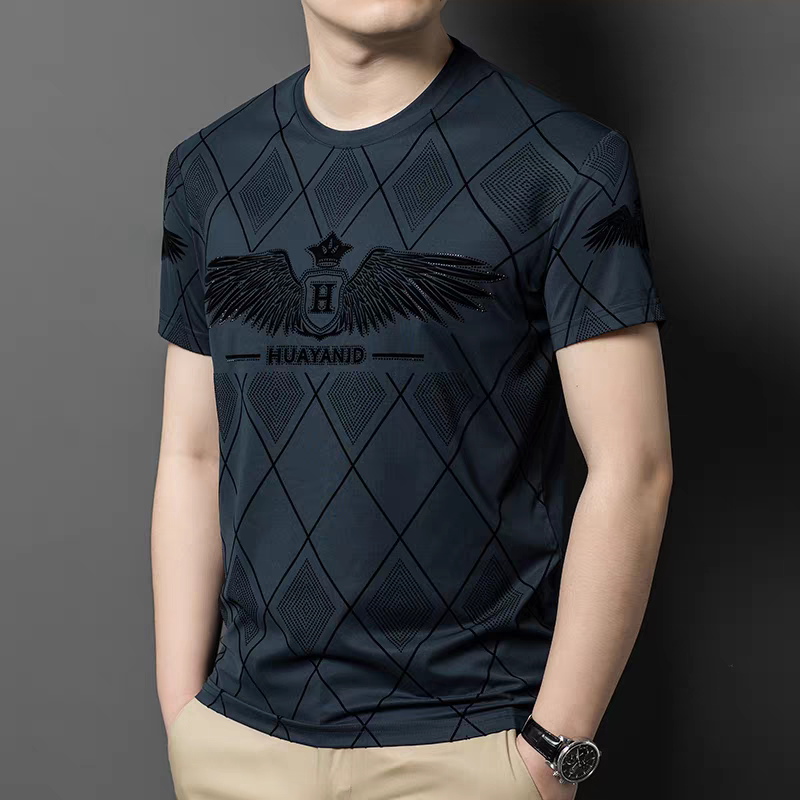 Mens Crest Casual T-Shirt