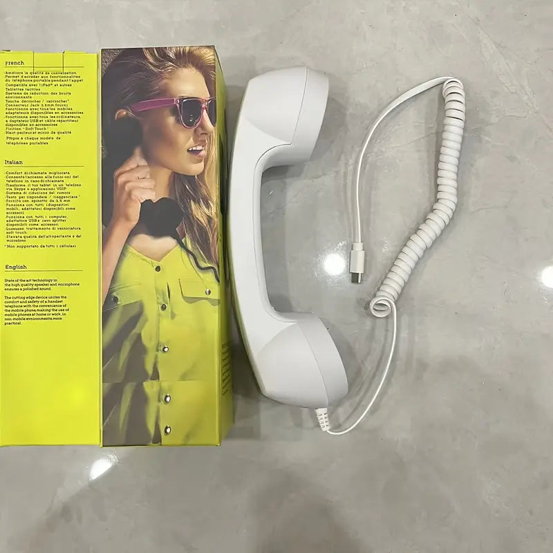 π Retro Handset Phone Receiver β Vintage Vibes with Modern Twist! πΆ