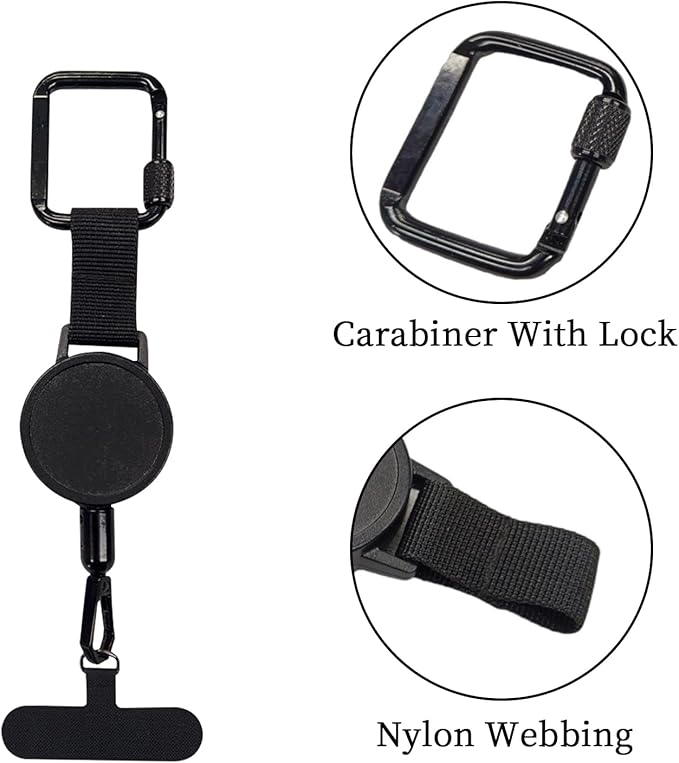 Retractable Anti-Theft Phone Holder