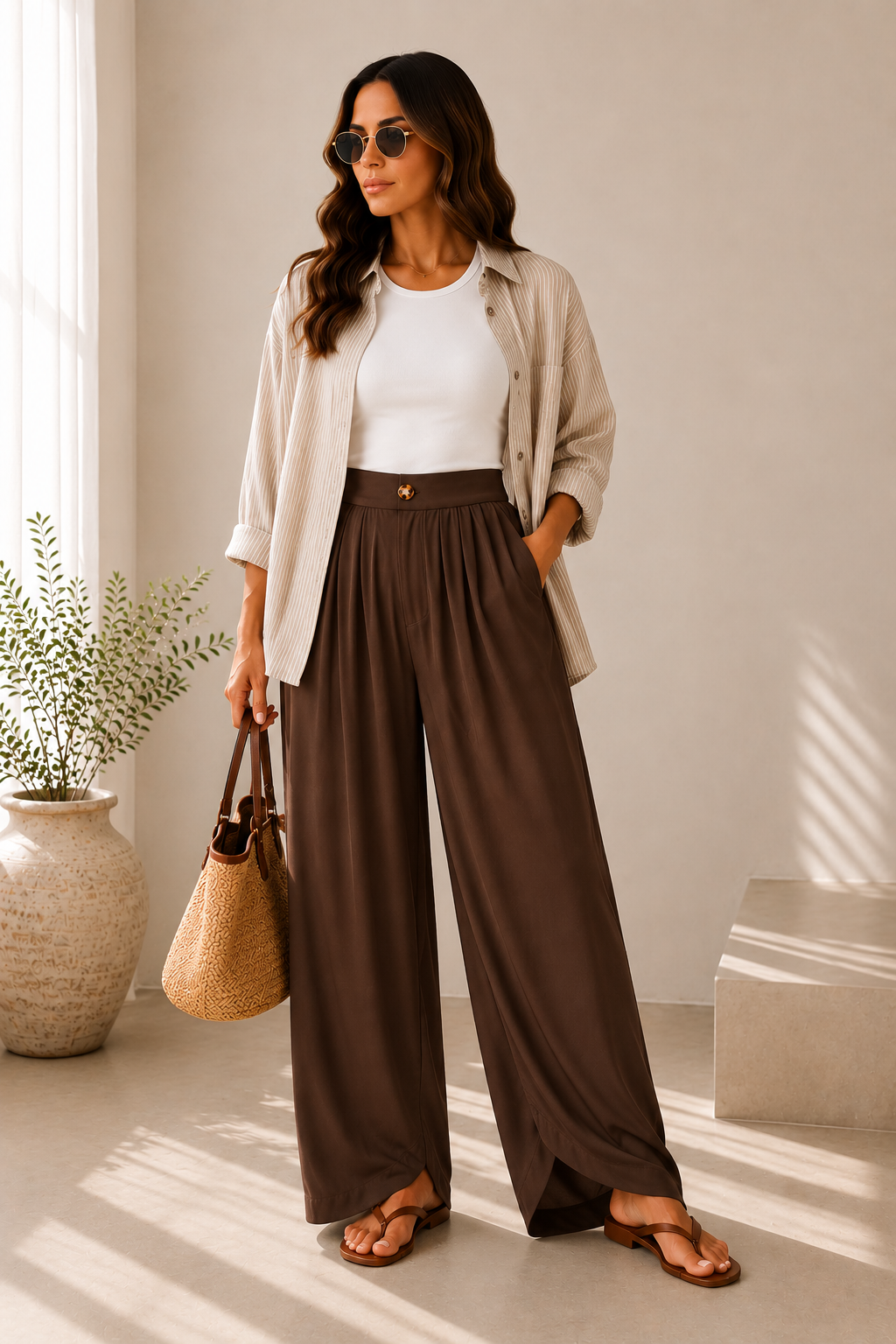 Cloud drape pants