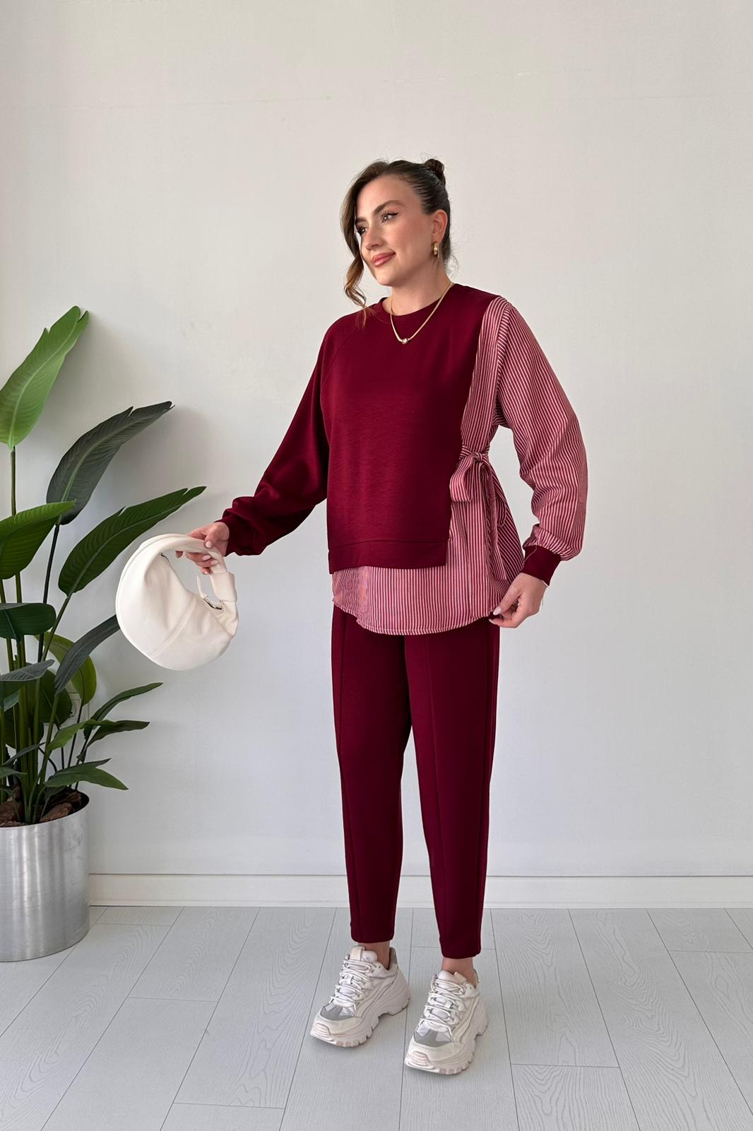 2025 New Designđź‘— Stylish Long Sleeve Garnished 2-piece Suit