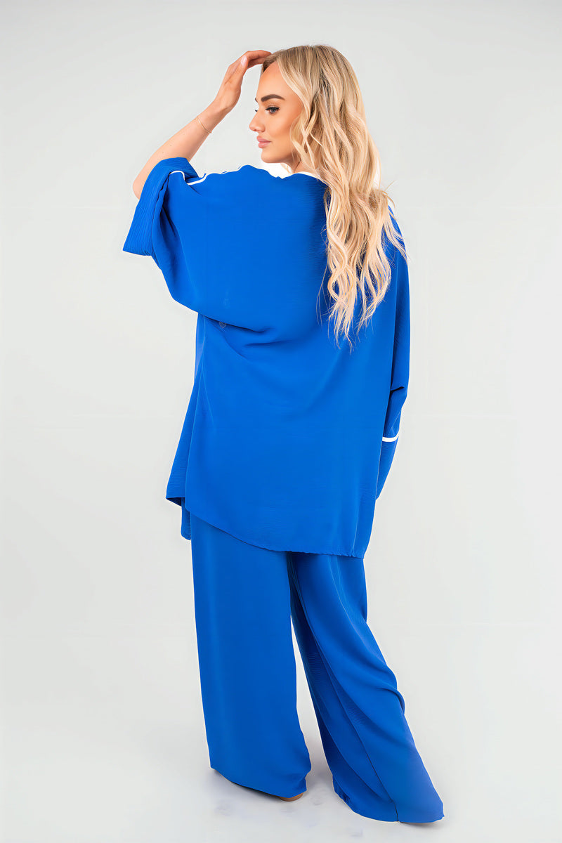 Oversized Cardigan & Wide Leg Co-ord Set