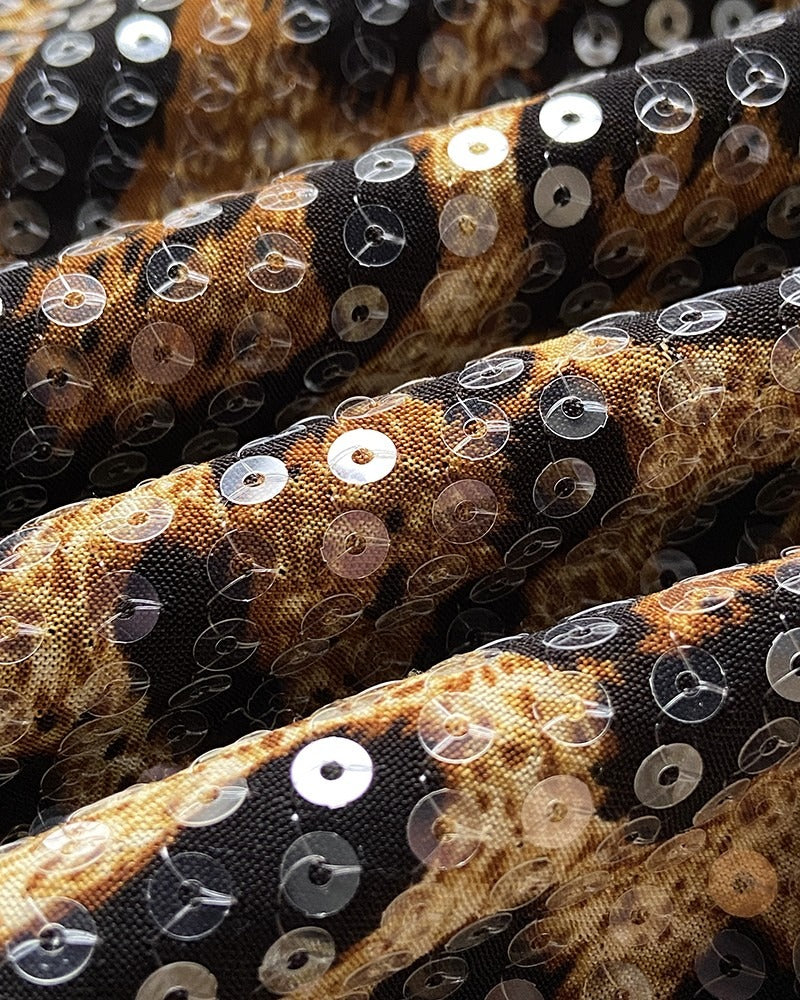 Women's Sparkling Sequin Open-Front Party Jacket