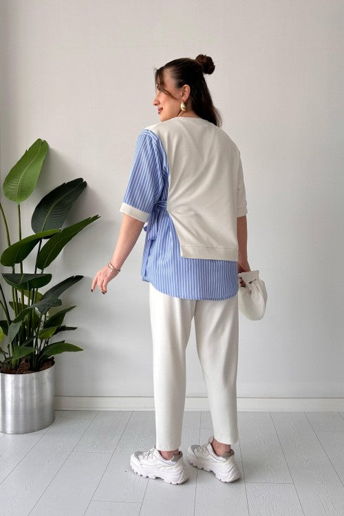 2025 New Designđź‘— Stylish Long Sleeve Garnished 2-piece Suit