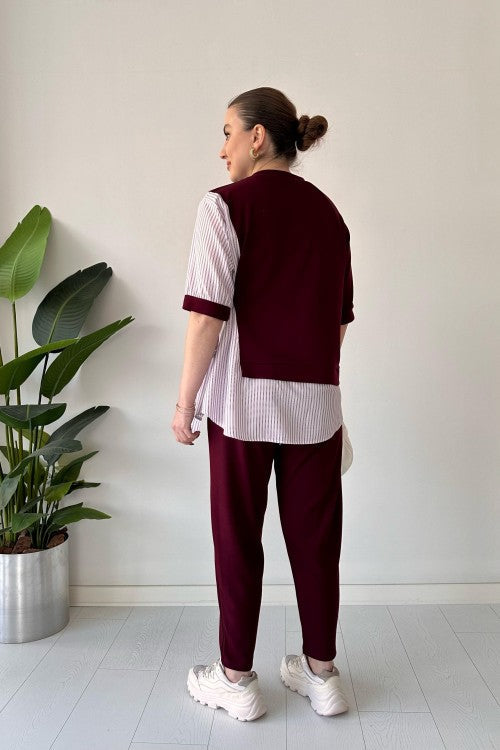 2025 New Designđź‘— Stylish Long Sleeve Garnished 2-piece Suit