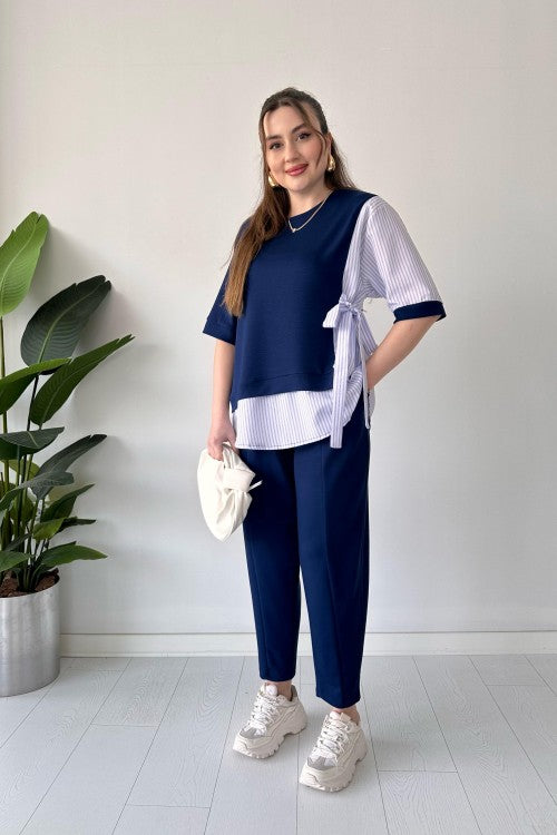 2025 New Designđź‘— Stylish Long Sleeve Garnished 2-piece Suit