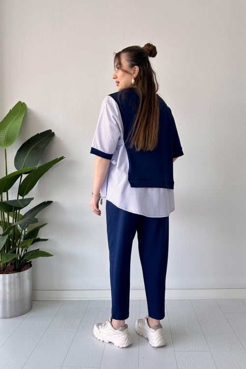 2025 New Designđź‘— Stylish Long Sleeve Garnished 2-piece Suit