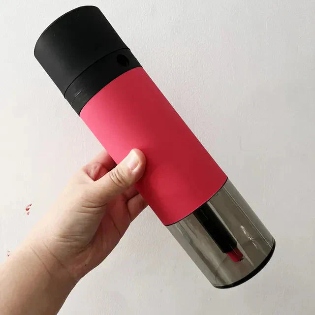 Portable Bottle Shisha (Hookah) So-comfy Red 1 Pcs