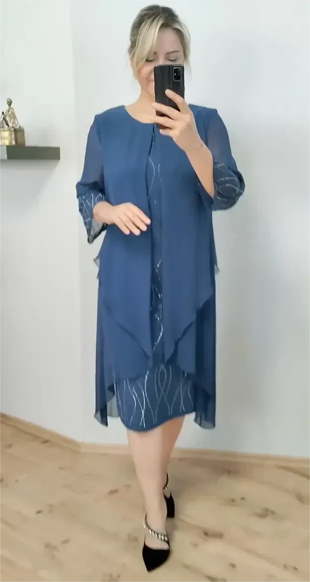 2025 fashion chiffon dress