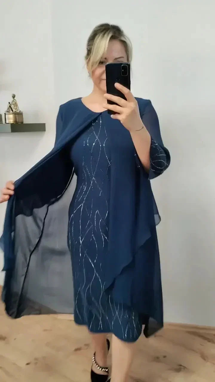 2025 fashion chiffon dress