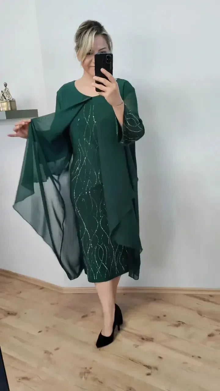 2025 fashion chiffon dress