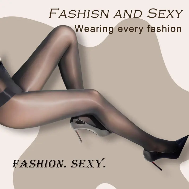 π₯β° Limited Time 50% Off | Women's Shiny Sheer Pantyhose β Everyday Shine and Flattering Effect
