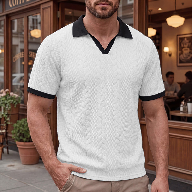 🎁New arrival 50% OFF💥 Men's Short Sleeve Knit Shirt— Free Shipping For Two Pieces