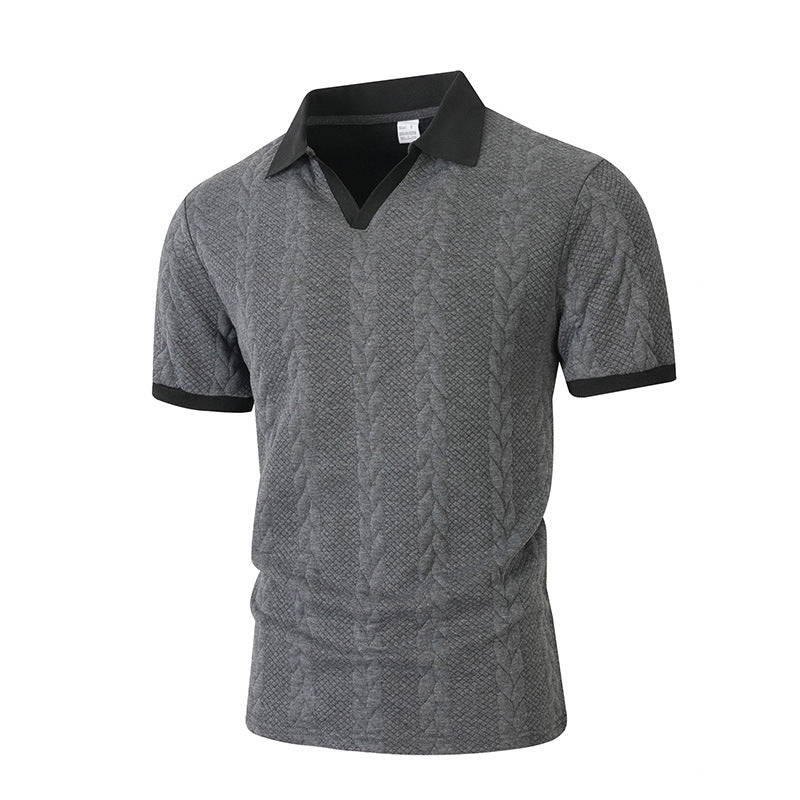 🎁New arrival 50% OFF💥 Men's Short Sleeve Knit Shirt— Free Shipping For Two Pieces