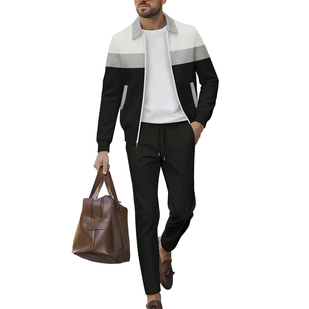 Men's Full-Zip Two Piece Set