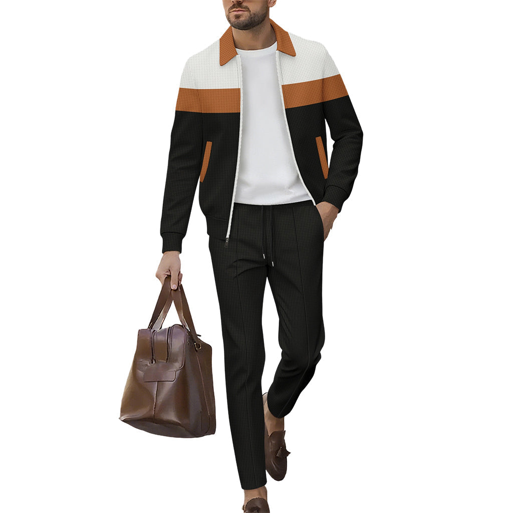 Men's Full-Zip Two Piece Set