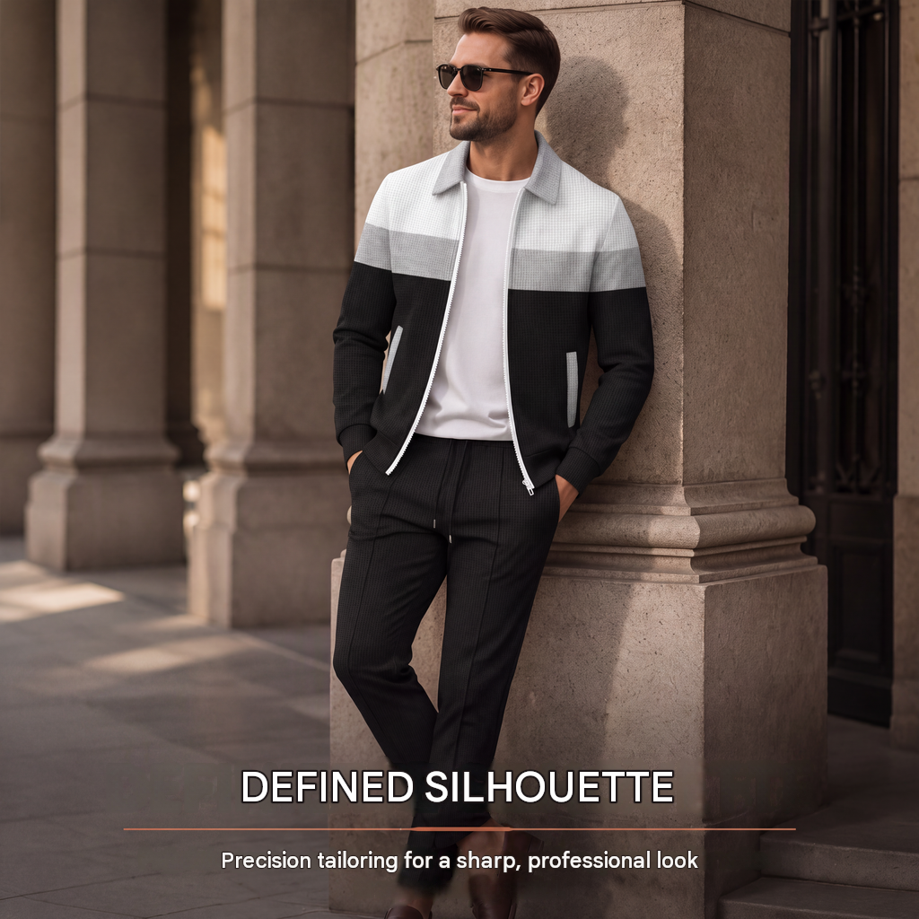 Men's Full-Zip Two Piece Set
