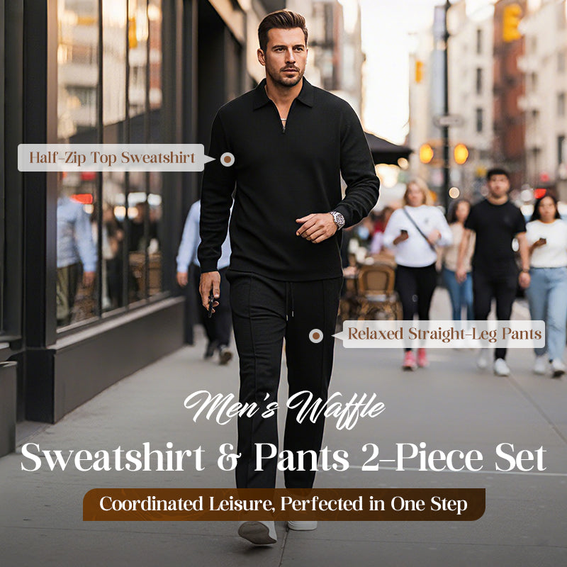 Men’s Waffle 2 piece Set