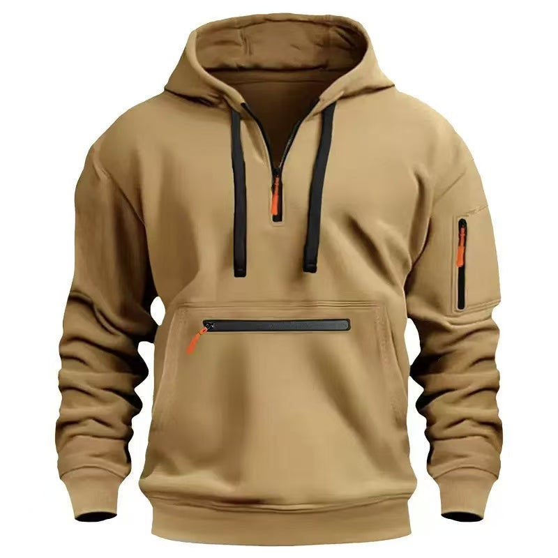 Men's Winter Fleece Lined Casual Set Long Sleeve Jacket & Pants