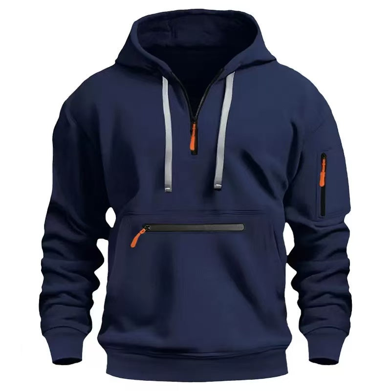 Men's Winter Fleece Lined Casual Set Long Sleeve Jacket & Pants