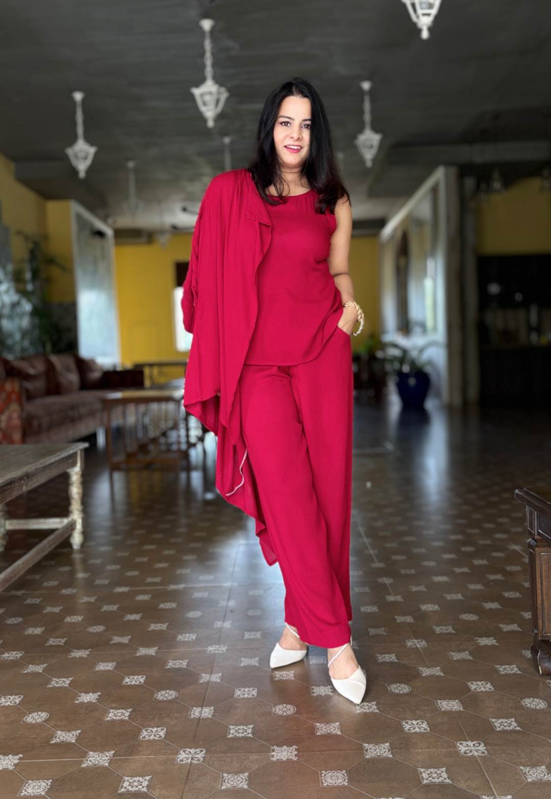 Lilac Soft Cotton Cord Set