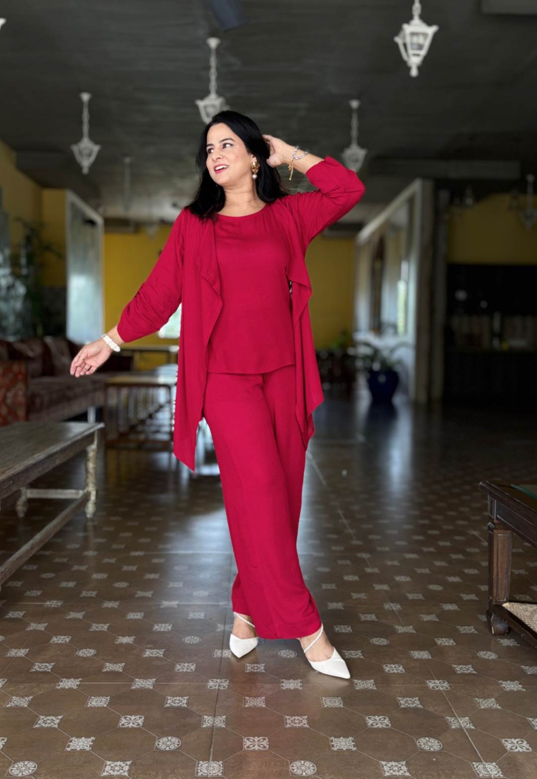 Lilac Soft Cotton Cord Set