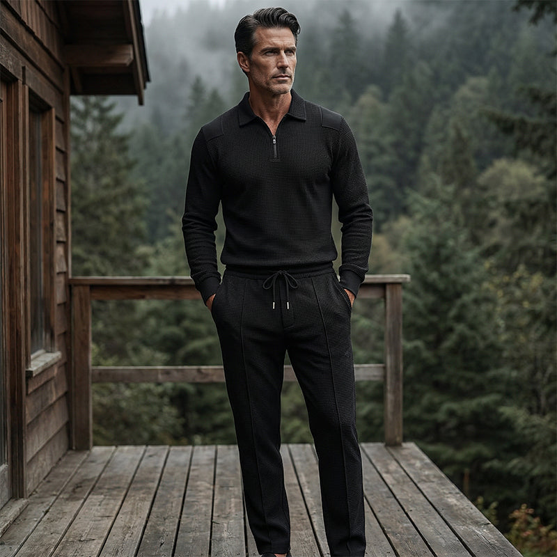 Men’s Waffle 2 piece Set