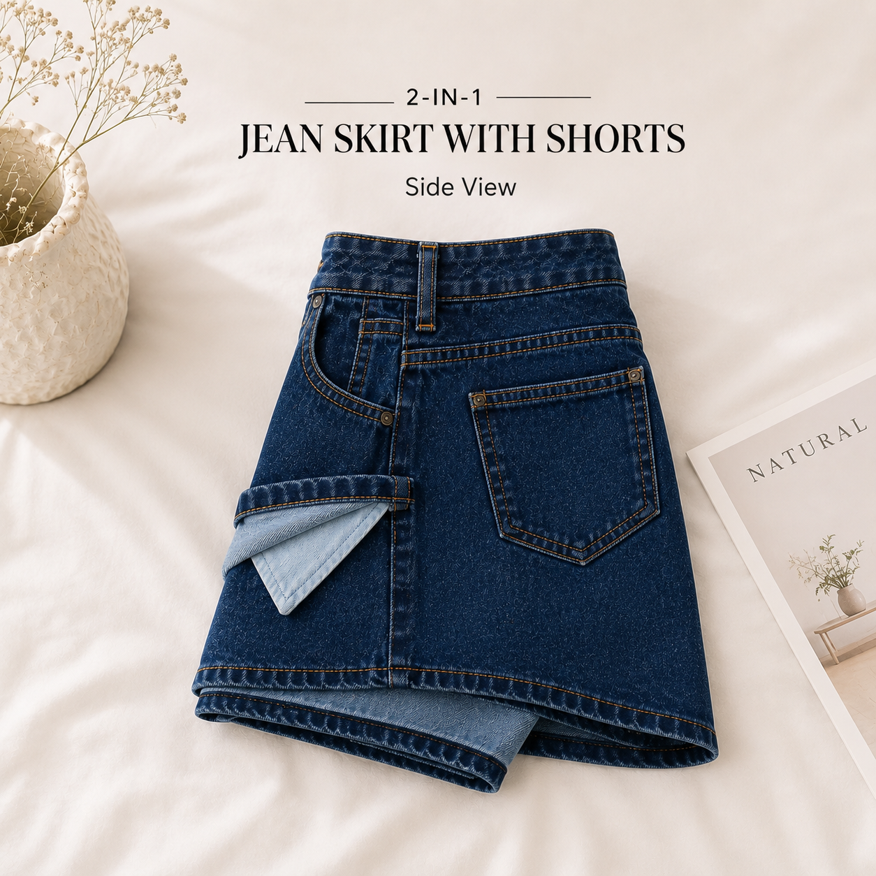 2 in 1 Skirt with shorts