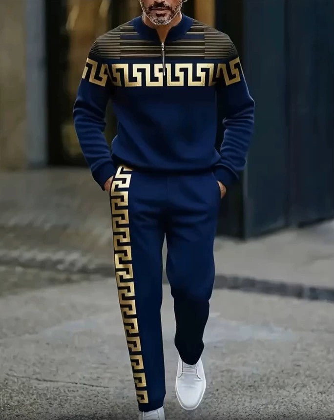 Long-Sleeved Sportswear Set